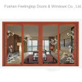 European Style Double Glazing Aluminium Sliding Window (FT-W85)